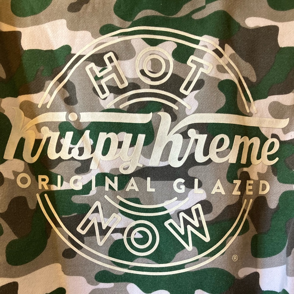 One of a kind Krispy Kreme Camouflage Hoodie